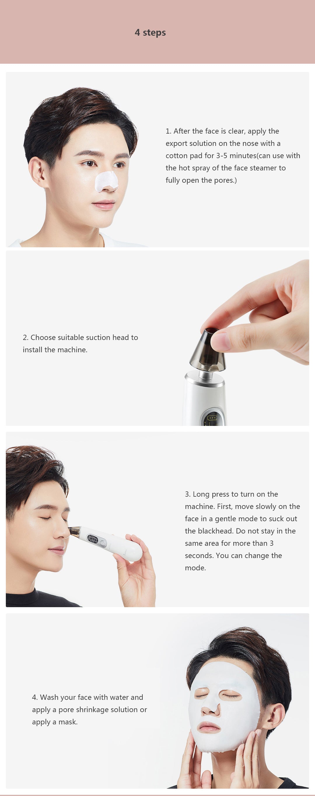The Blackhead Remover Vacuum Pore Cleaner