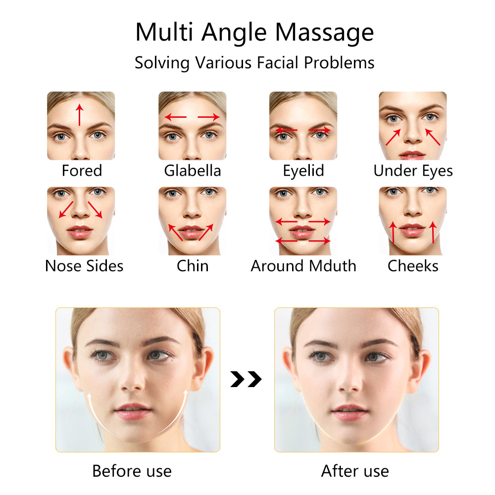 The Vibrating Facial Jade Roller Massager Set