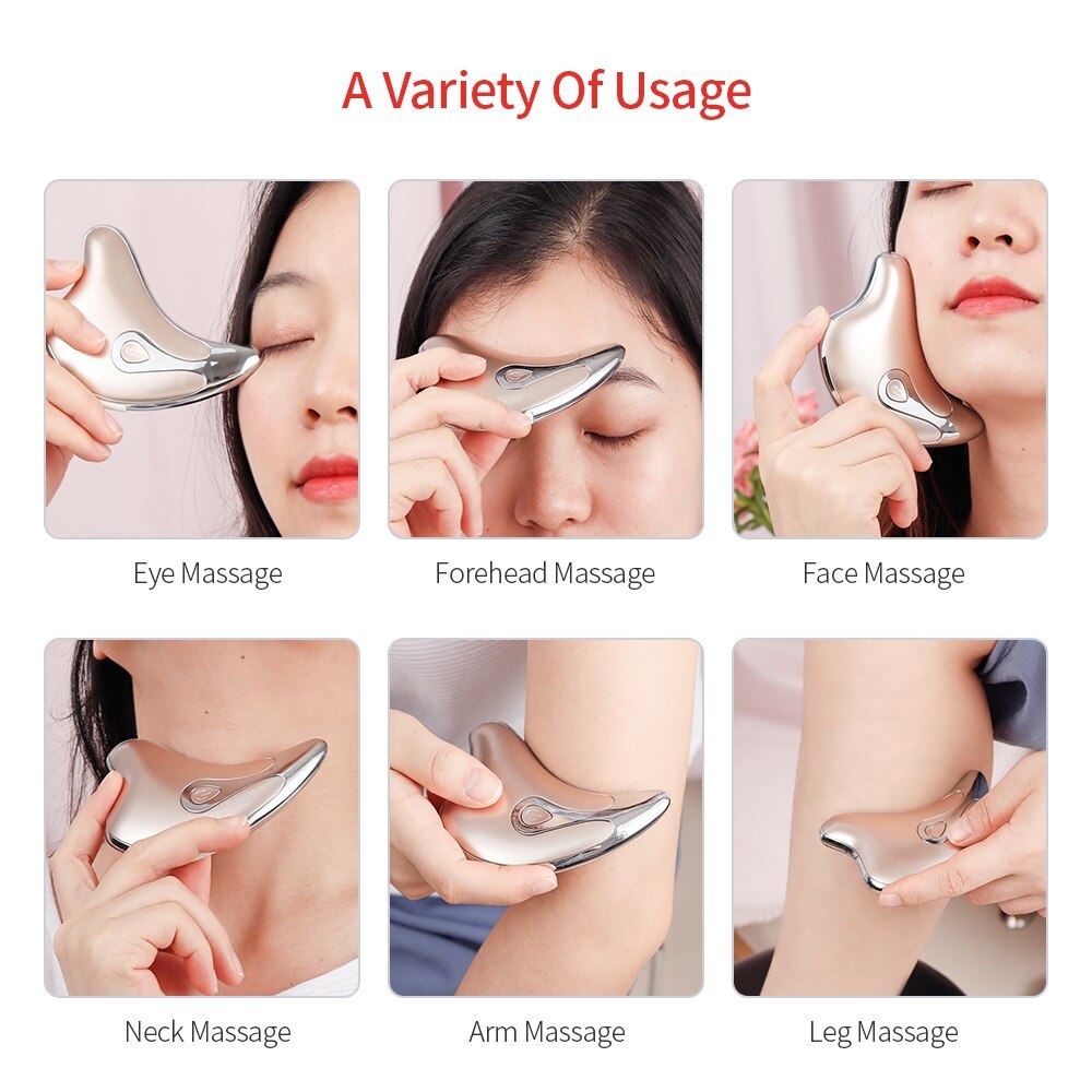 The Microcurrent Anti Wrinkle Scraping Massager