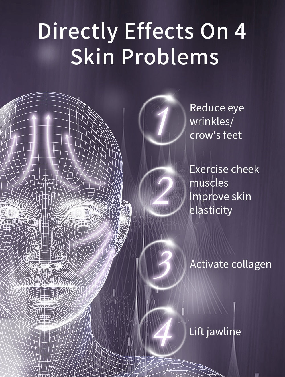 RF Lifting Facial Mesotherapy Skin Tightening Rejuvenation